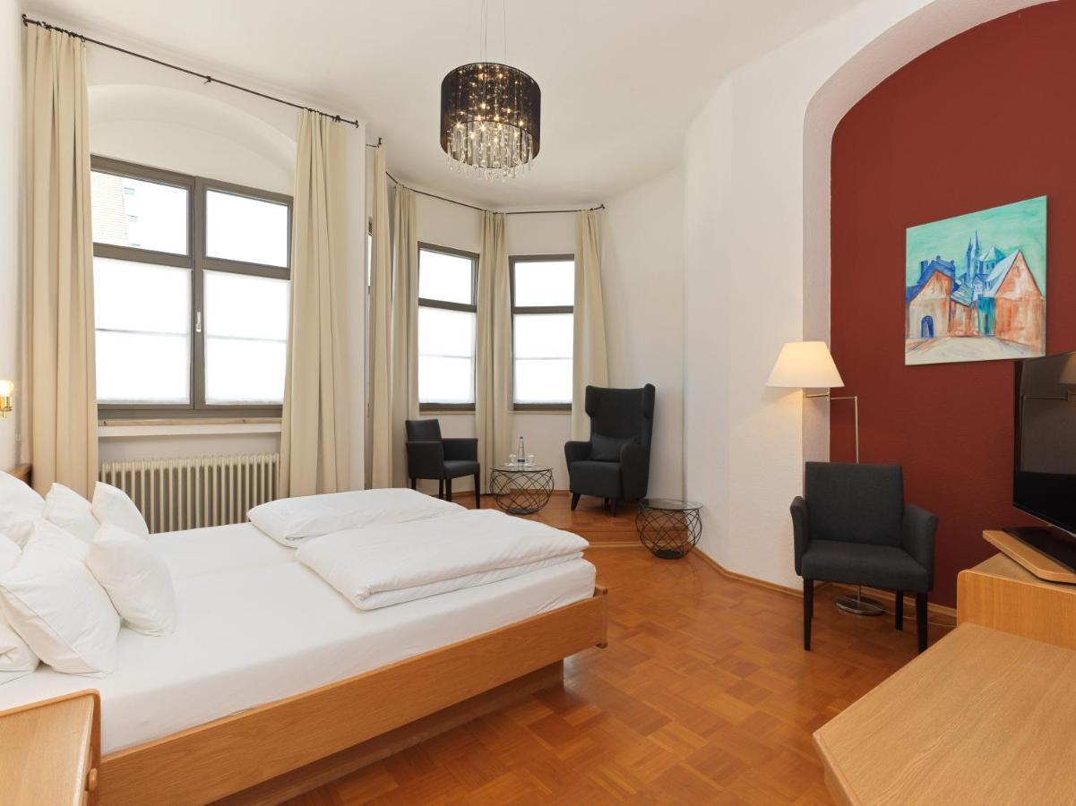 Lodner Hotel Drei Mohren Lauingen Exterior foto